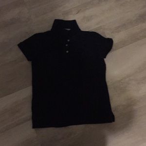 Navy blue polo shirt